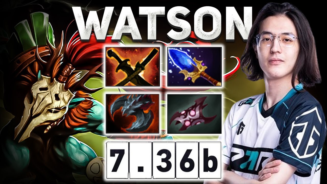 WATSON SHOWS SKILL IN MID | DOTA 2 HUSKAR 7.36b
