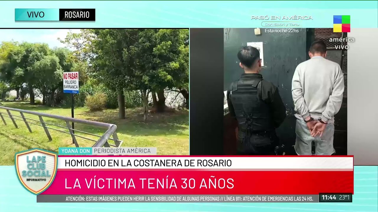 🔴  COSTANERA DE ROSARIO: QUISIERON ROBARLE Y LO TIRARON AL VACÍO
