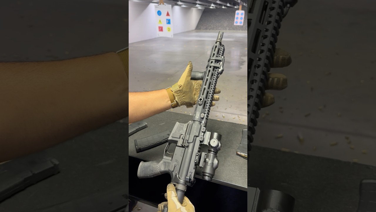 Aero lower BCM upper #shortvideo #pewgun #airsoftcqb #edc #shortvideo #shorts #short