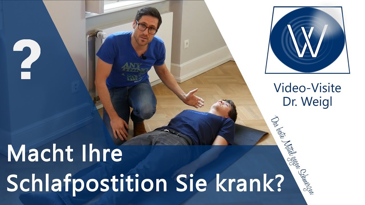 Sie schlafen nicht falsch! Liebscher Bracht 