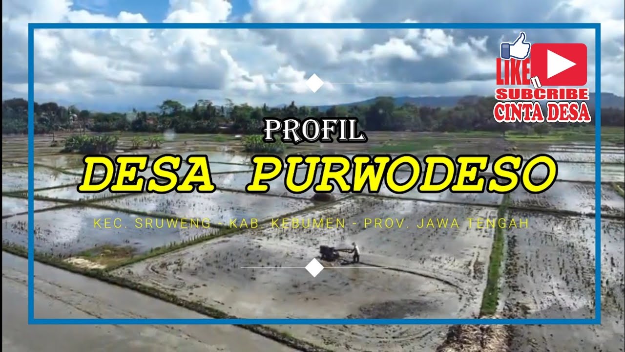 Profil Desa Purwodeso, Kec. Sruweng, Kab. Kebumen