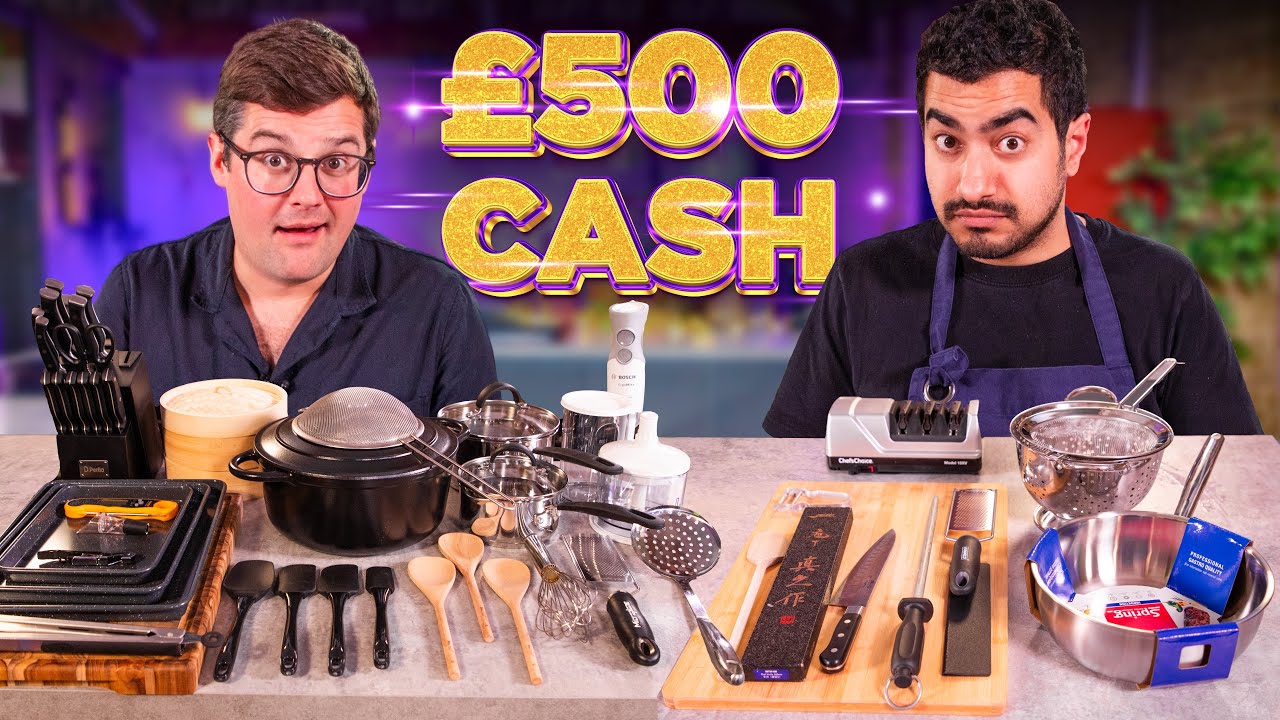 We Gave 2 Chefs &pound;500 Each to Buy Kitchen Equipment