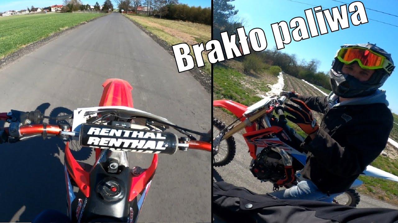 Kupiiśmy Crfa od Enduro Shot - Brakło paliwa - Crf 250 / Gsr 600 / Drz 400