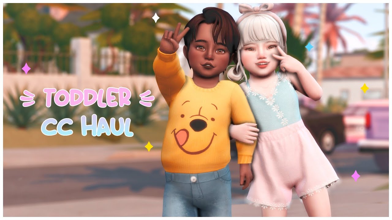 💗 MAXIS MATCH TODDLER CC HAUL 💗 - WITH LINKS! - THE SIMS 4