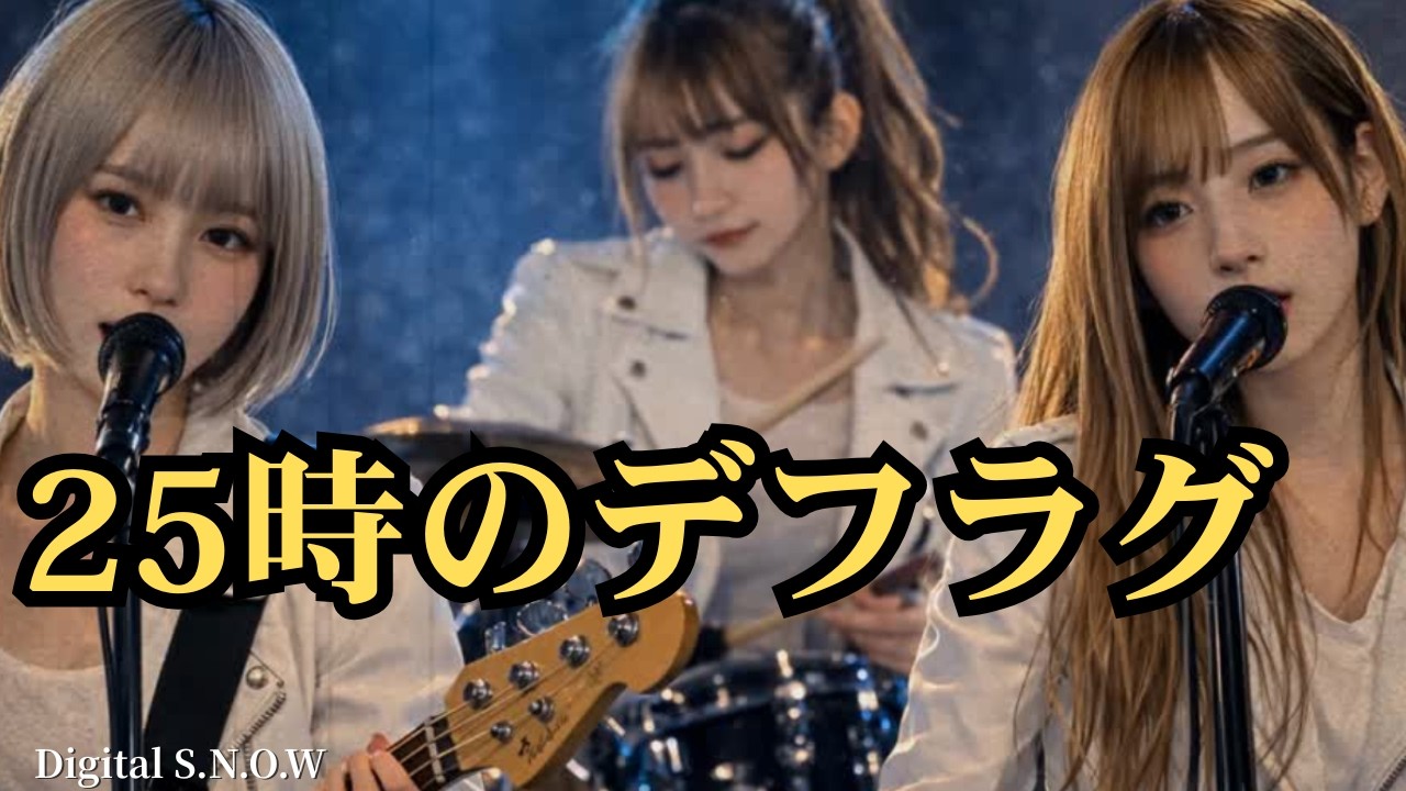 25時のデフラグ / Digital S.N.O.W【Official Music Video】【High-Chrono】JPOP Rock