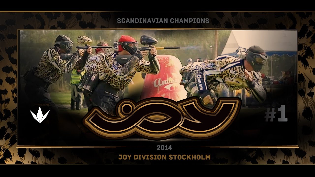 Joy Division is back playing paintball!