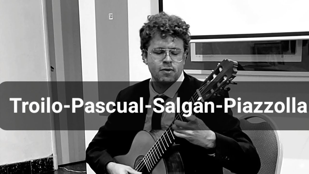 Recital Alfonso Bekes. 4 Tangos en Guitarra. Museo Concordia. Troilo-Pascual-Salgán-Piazzolla