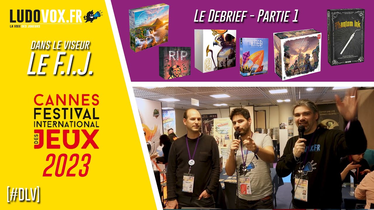 [#DLV] Debrief FIJ 2023 #1 : Earth, Once Upon a Line, Kite, RIP, SA-RÉ, Phantom Inc.