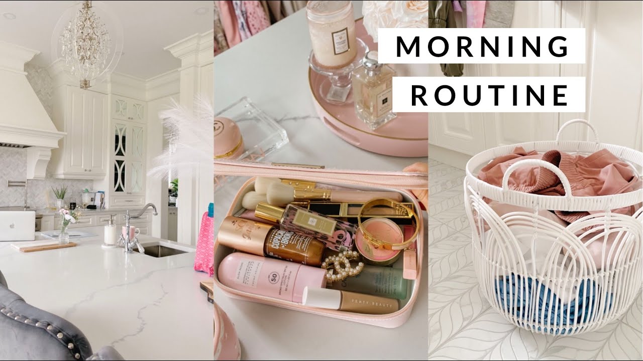 MY MORNING ROUTINE!🧖🏻‍♀️VLOG  @Slmissglam