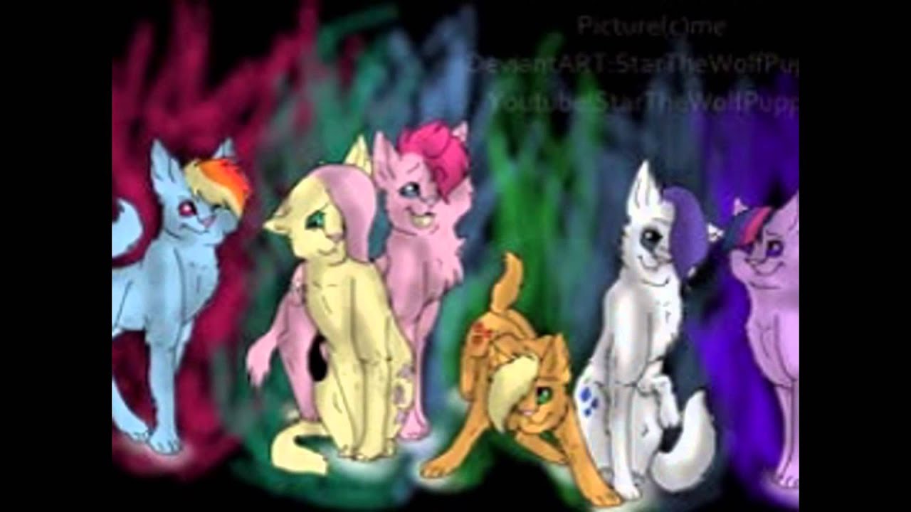 My Little Pony As Wolves and Cats