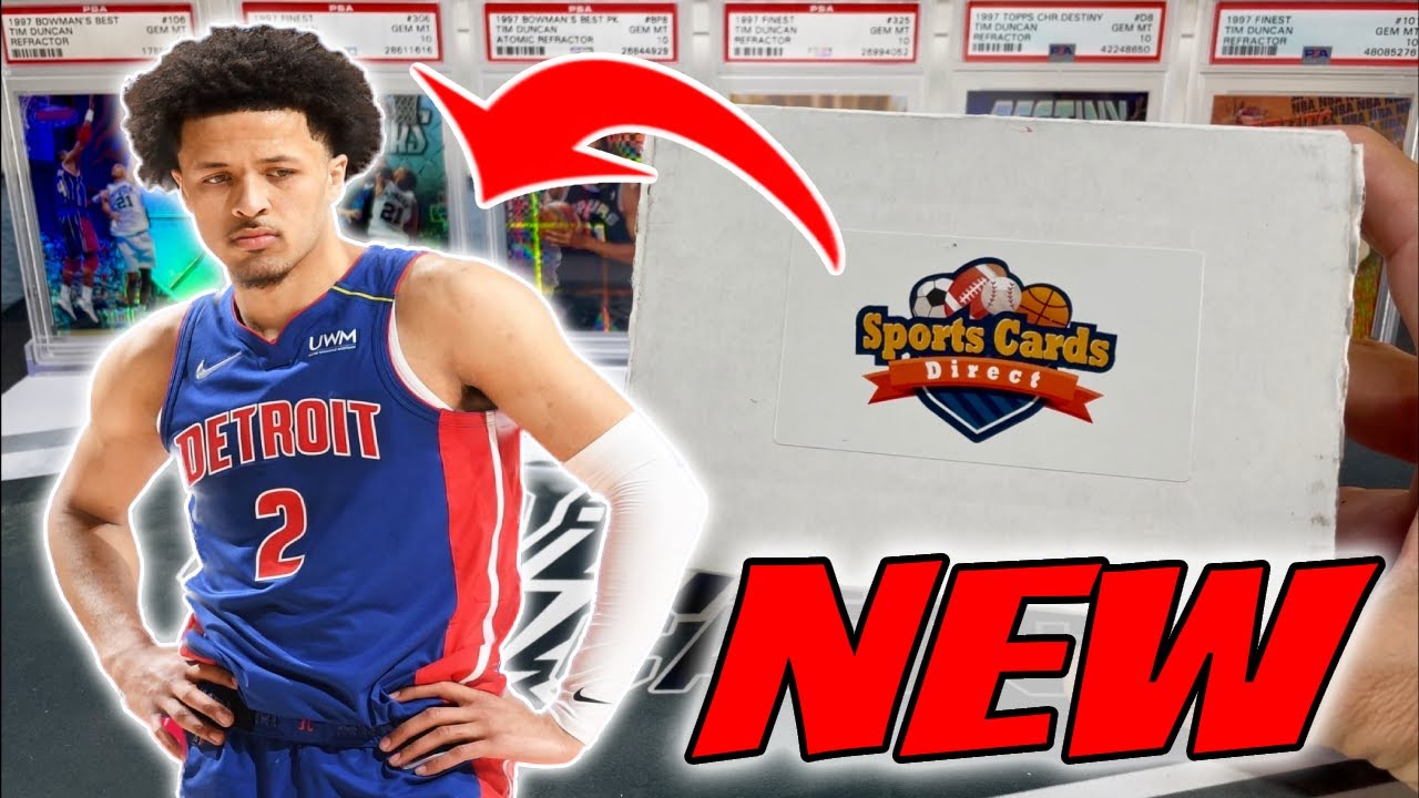 🚨 В это не поверить! 🚨 Распаковка подписки на баскетбольные карточки от Sports Cards Direct! Кейд 🔥🔥