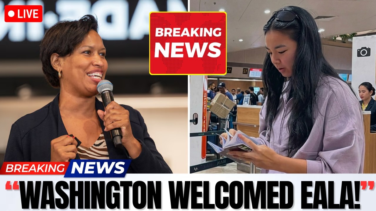 Mayor Washington DC WELCOMED Alex Eala LIKE NEVER Before As She ARRIVED In DC for Mubadala Open!
