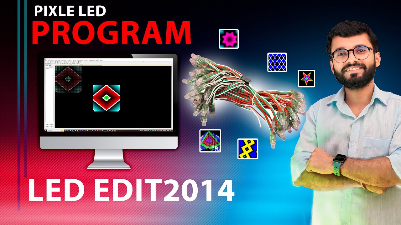 How to make ws2811 pixel led effect in led edit 2014
