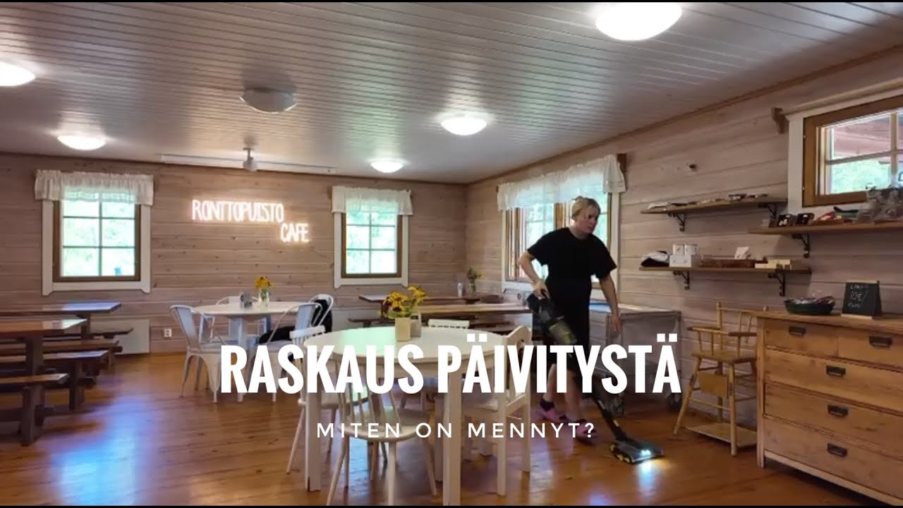 Kahvilayrittäjän työpäivä☕️ | Miten on mennyt raskaus? Vlog