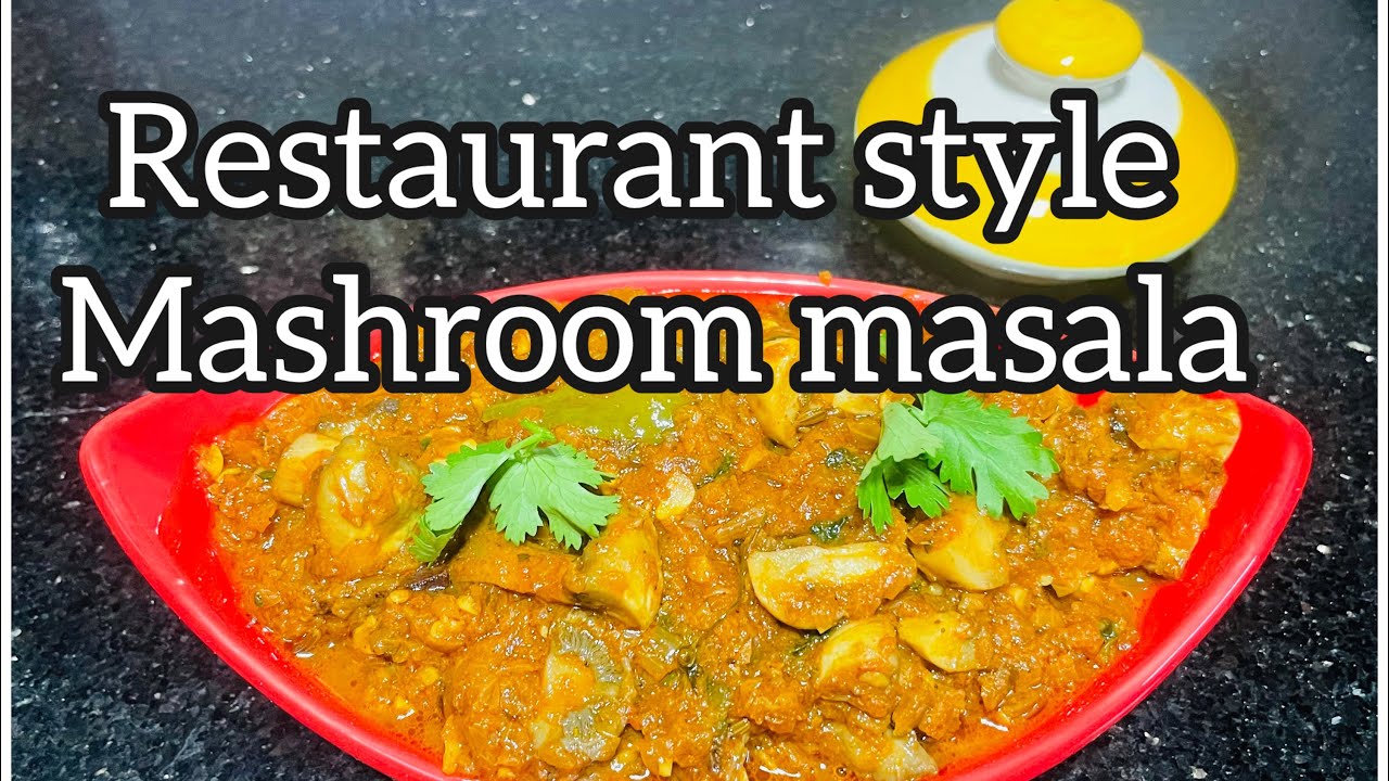 Mushroom Masala | Restaurant Style Mashroom Masala | കൂൺ മസാല curry