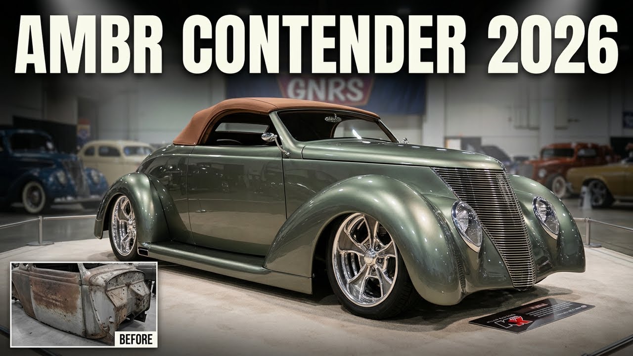 GRAND National Roadster show | Americas's Most Beautiful Roadster 2026 CONTENDER:  Meet KAPONE