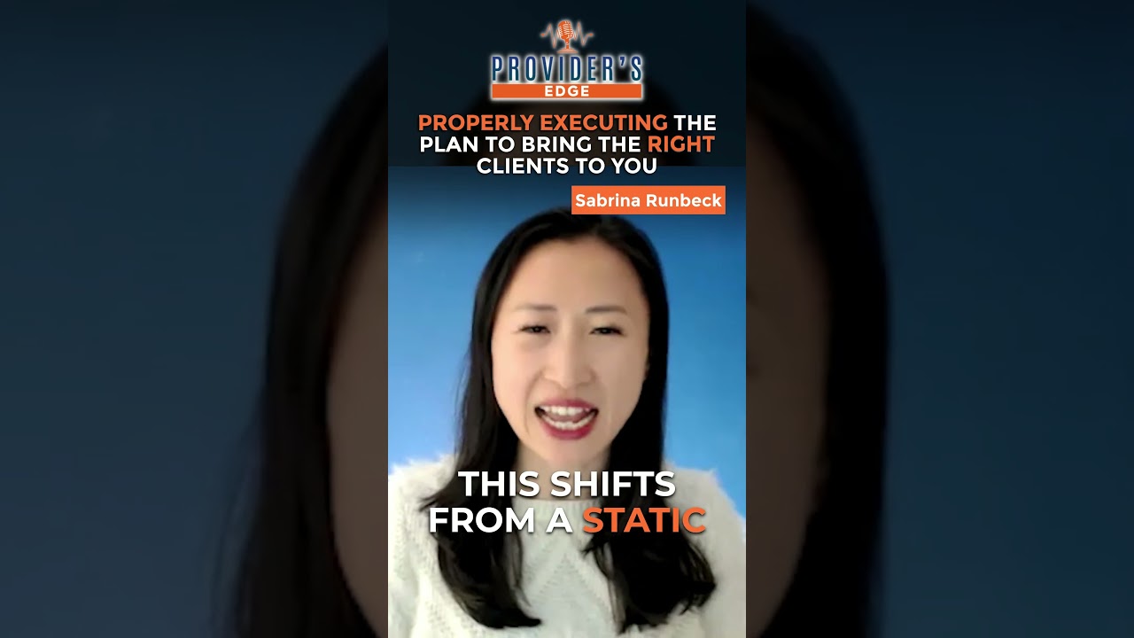 Integrating Strategy and Implementation for Holistic Growth on EP 86 of #ProvidersEdge Podcast
