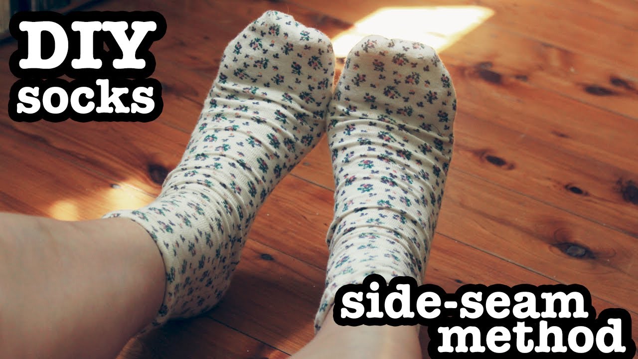 DIY Socks #2 (side seam method)