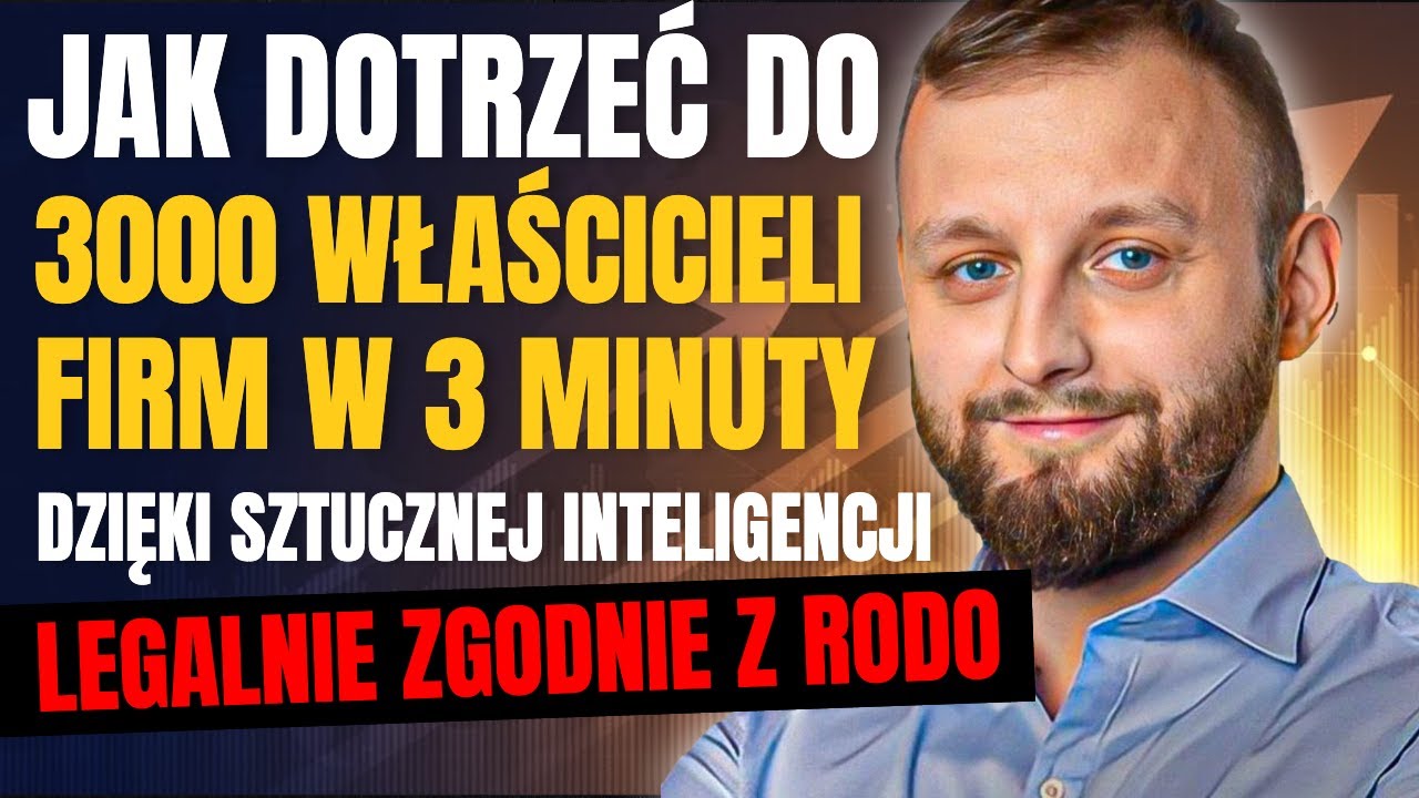 Jak Pozyskiwać Klientów - AUTOMATYCZNY PROSPECTING.🔥 Pozyskiwanie Klientów na Zimno Zgodnie z RODO