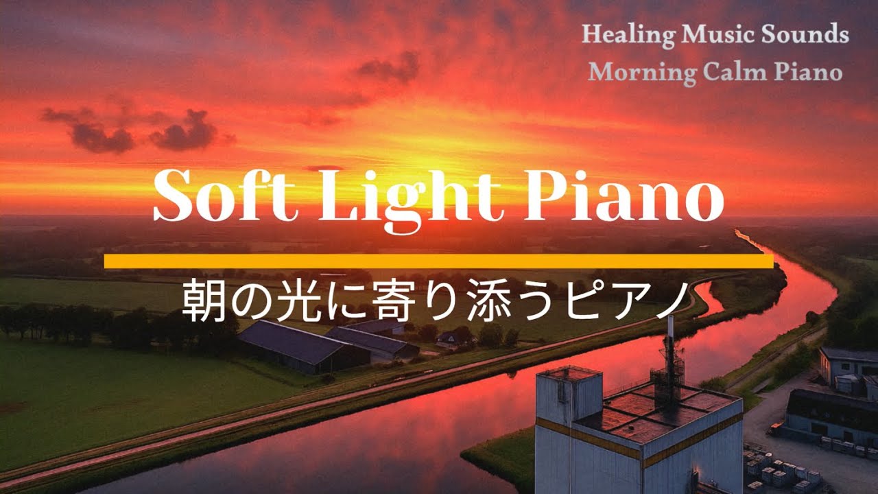 Soft Light Morning Piano Music 朝の光に寄り添うピアノ