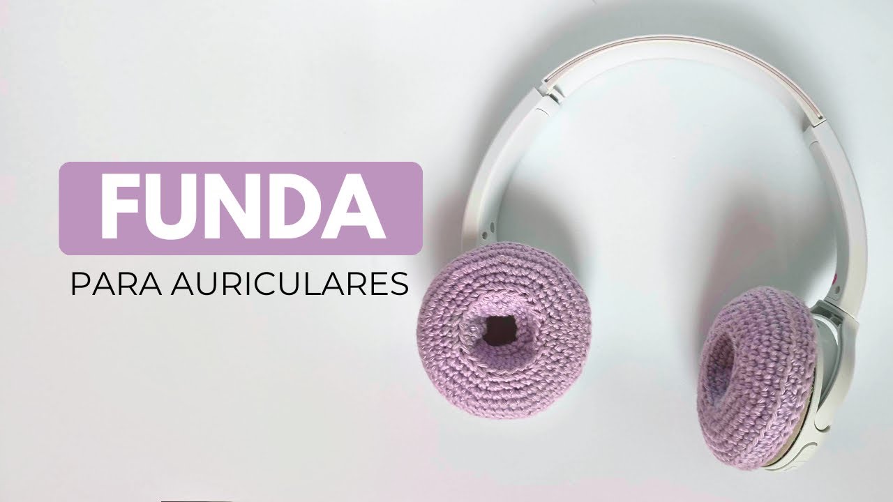 Funda para auriculares a CROCHET 🧶 | TUTORIAL