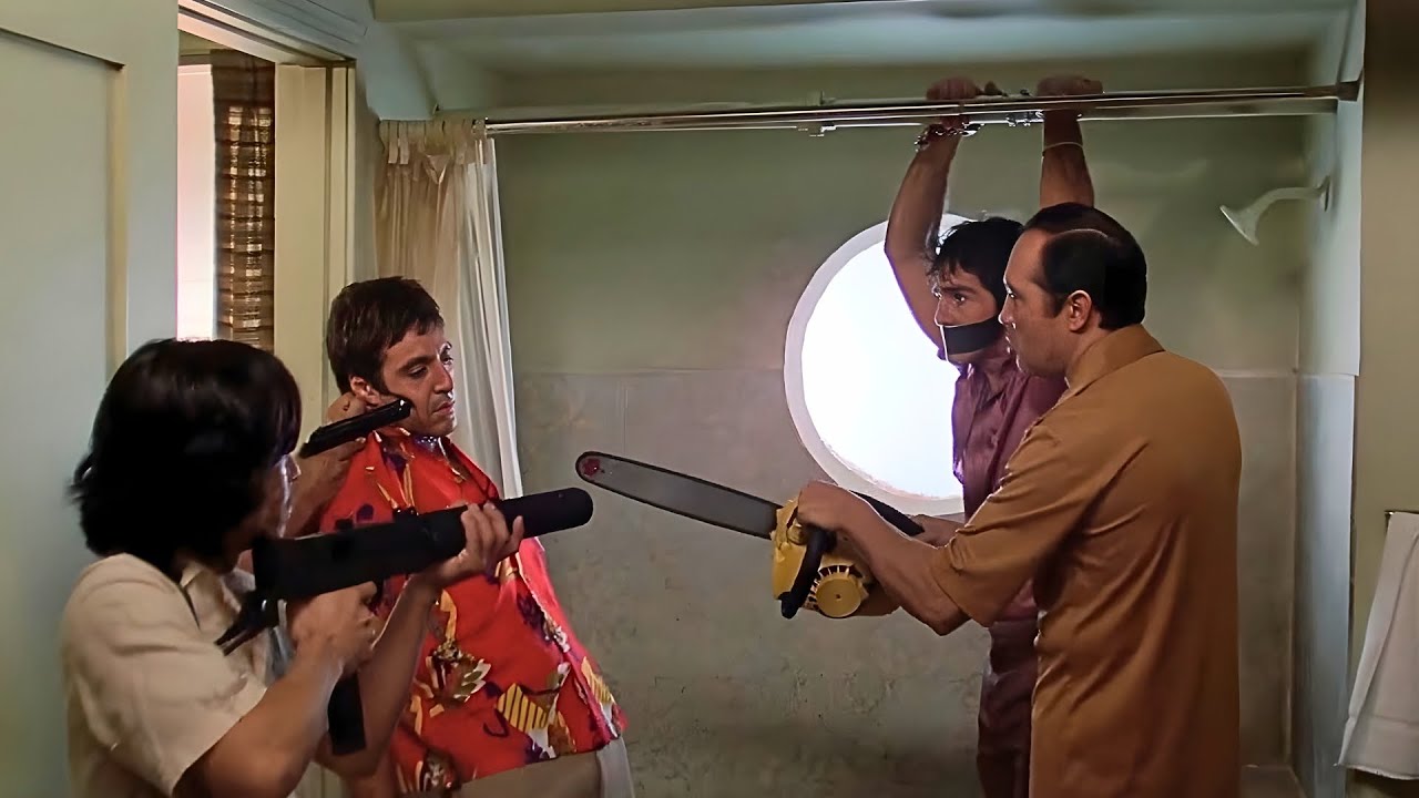 It's THIS SCENE that makes Scarface a masterpiece