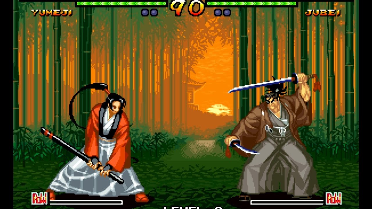 Samurai Shodown V: Yumeji playthrough lvl-8 【60fps】