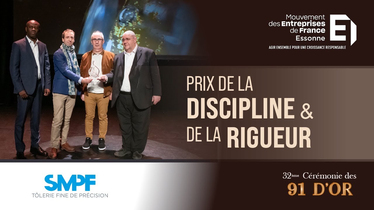 SMPF - Remise du 91 d'Or de la Discipline et de la Rigueur