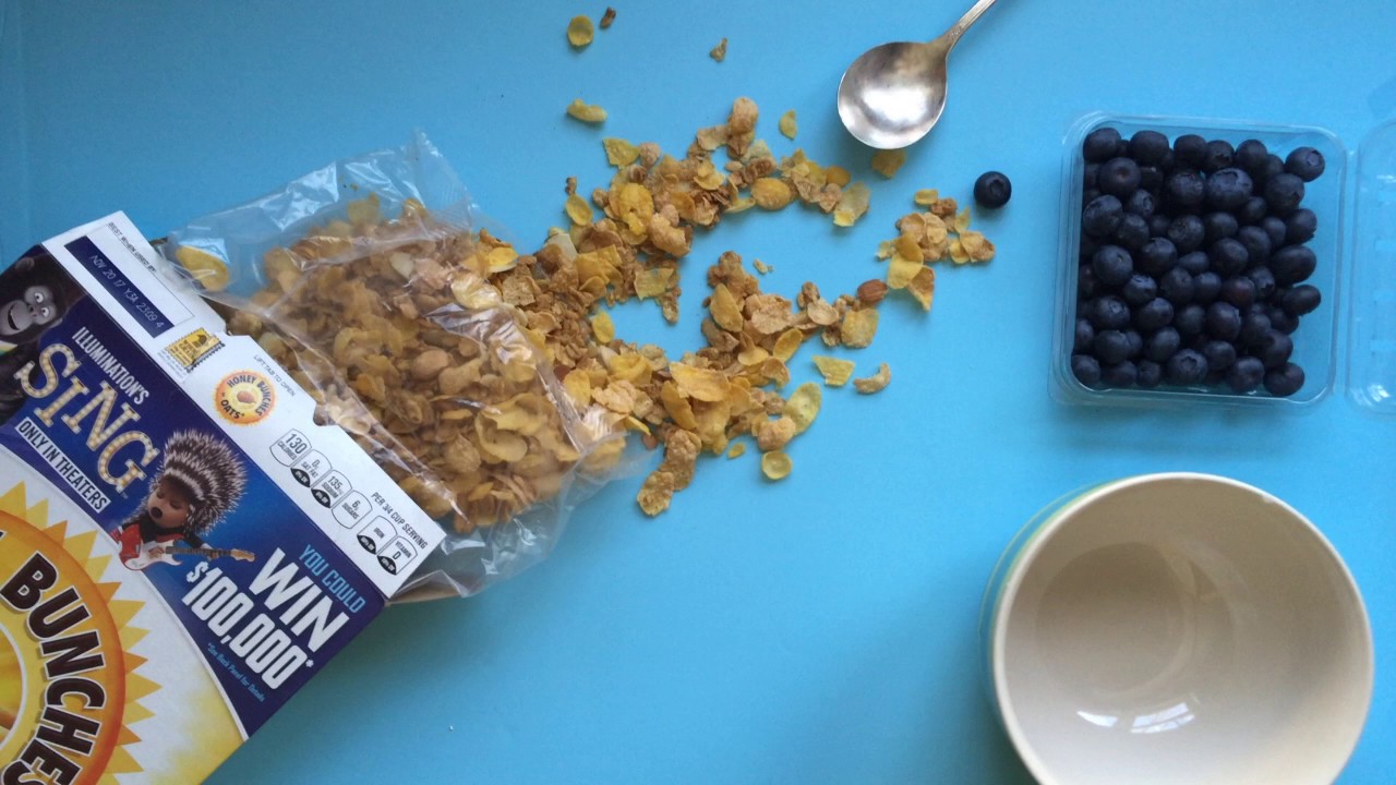 Cereal con Blueberries