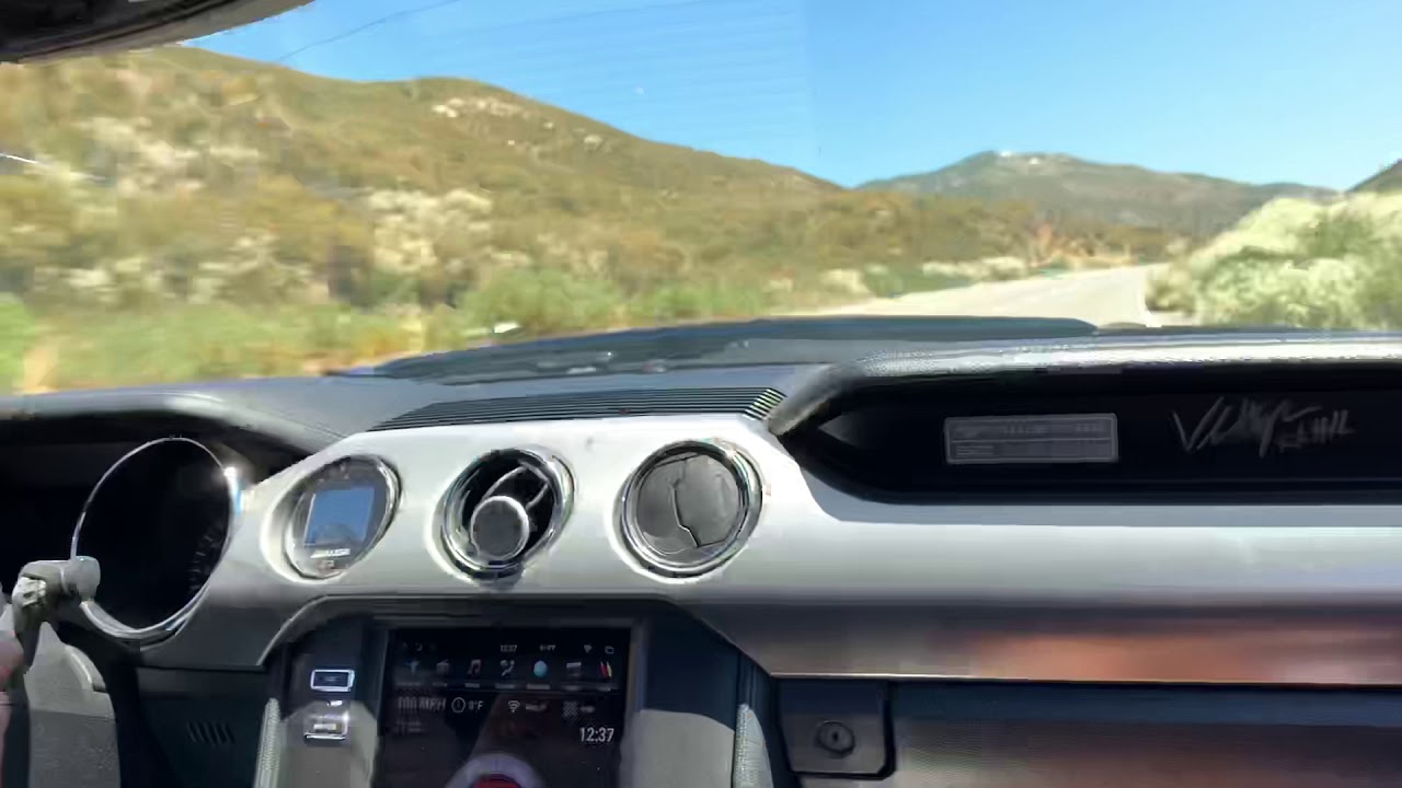 181,000 k Miles 1000 HP S550 Mustang carving the canyons