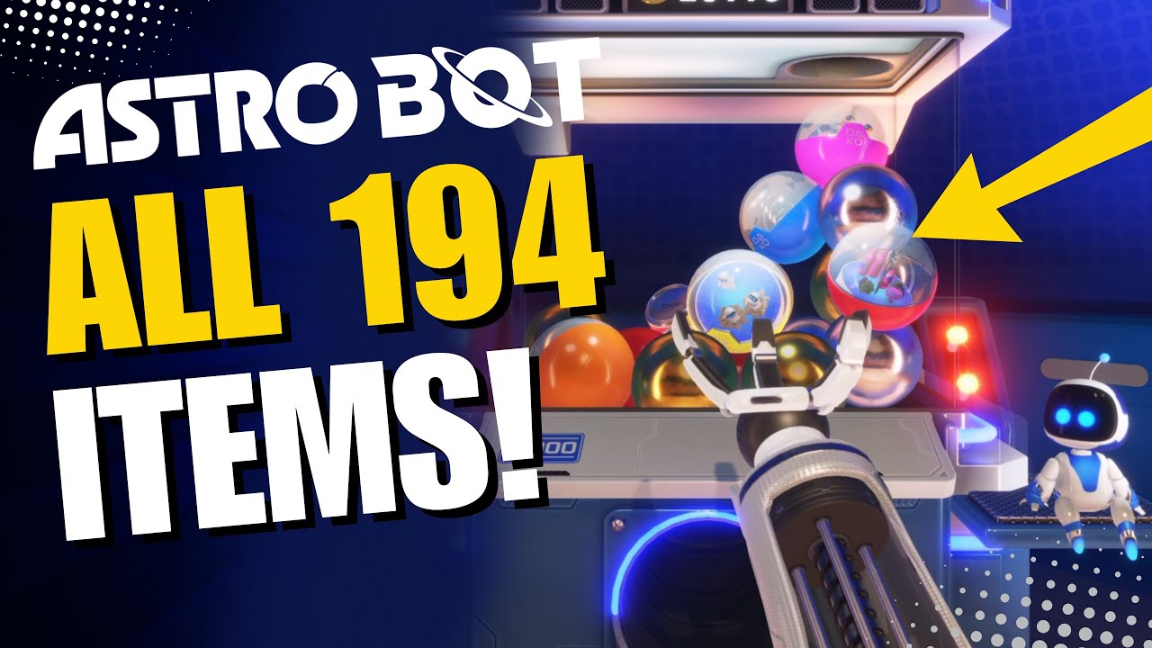 🤖 Opening ALL 194 Gacha Capsules in Astro Bot!
