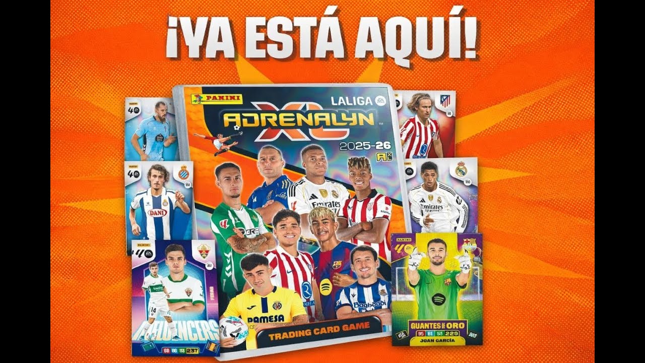 ADRENALYN XL box 25 26 Panini #panini #adrenalynxl2026 #adrenalyn #mbappe #fcbarcelona