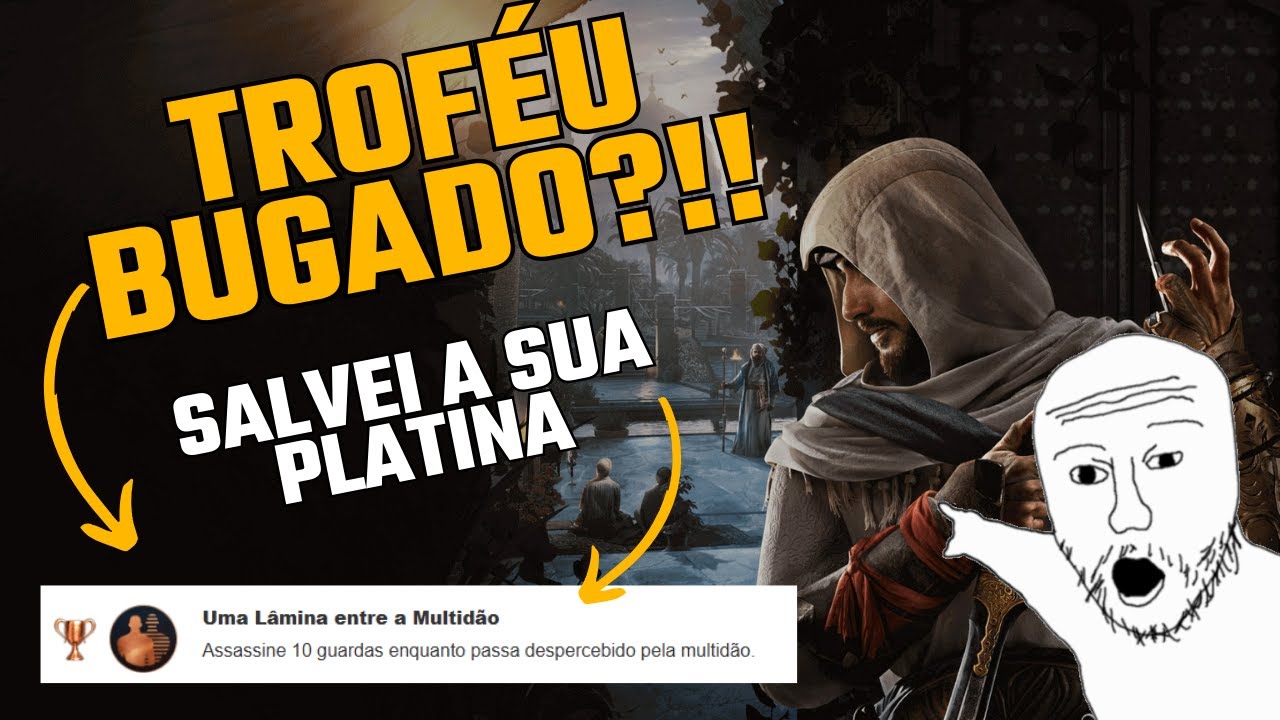 Assassin’s Creed Mirage Troféu Bugado – Como Resolver