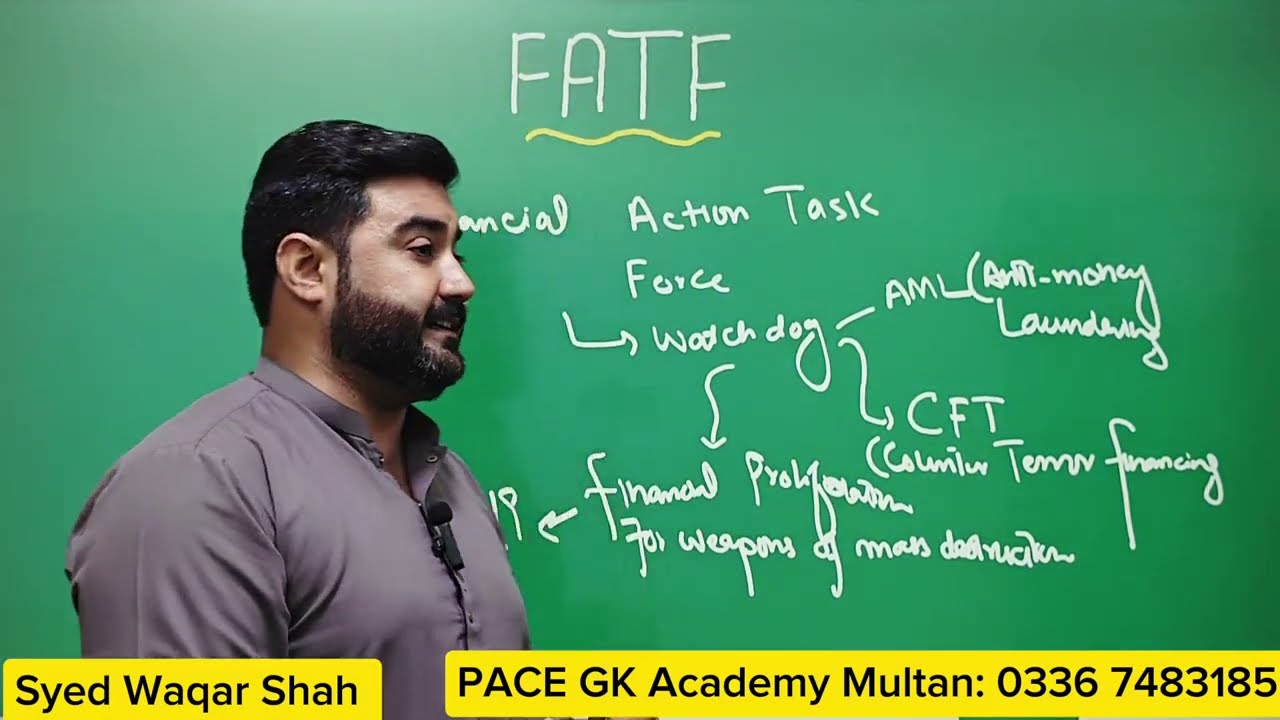 FATF complete lecture according to CTD Corporal | PPSC, FPSC KPPSC BPSC SPSC, CSS, PMS, MPT etc