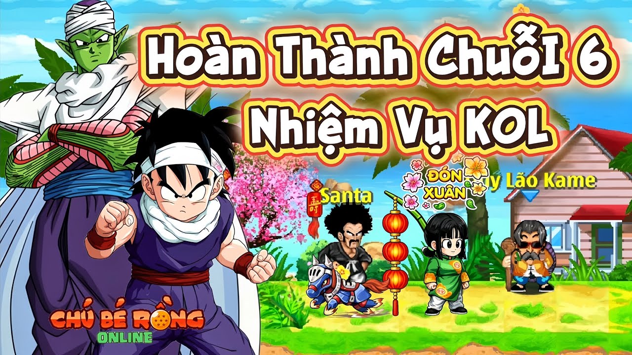 Ngọc Rồng Online - Ho&agrave;n Th&agrave;nh Chuỗi Nhiệm Vụ KOL Th&aacute;ng 2