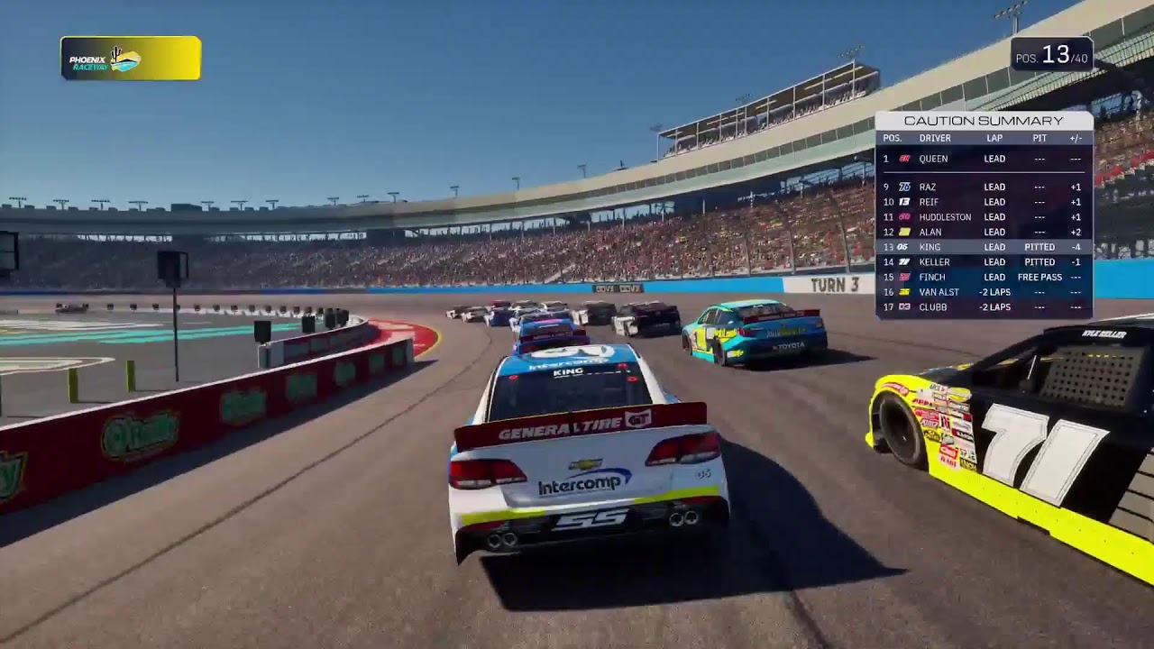 Realistic Career Mode #48| ARCA Race 19/19 @Phoenix (N25 Live, No Commentary)