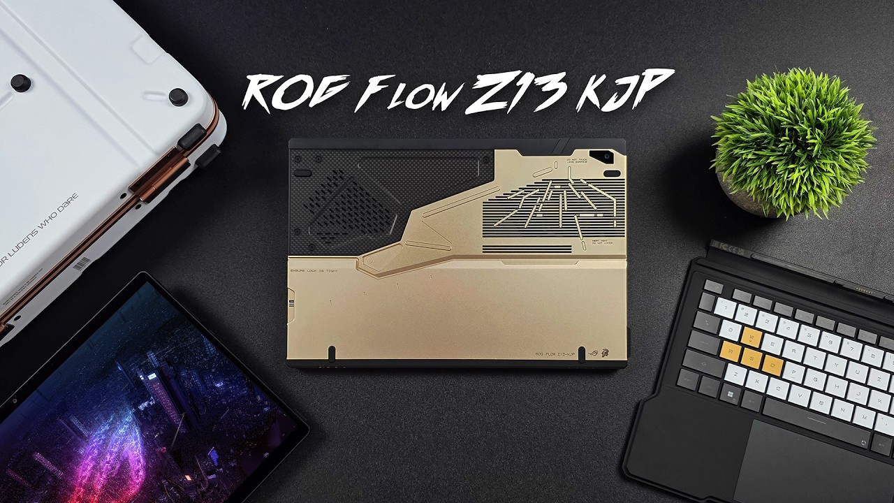 The New ROG Flow Z13 KJP Edition Is Crazy! Hands On First Look!