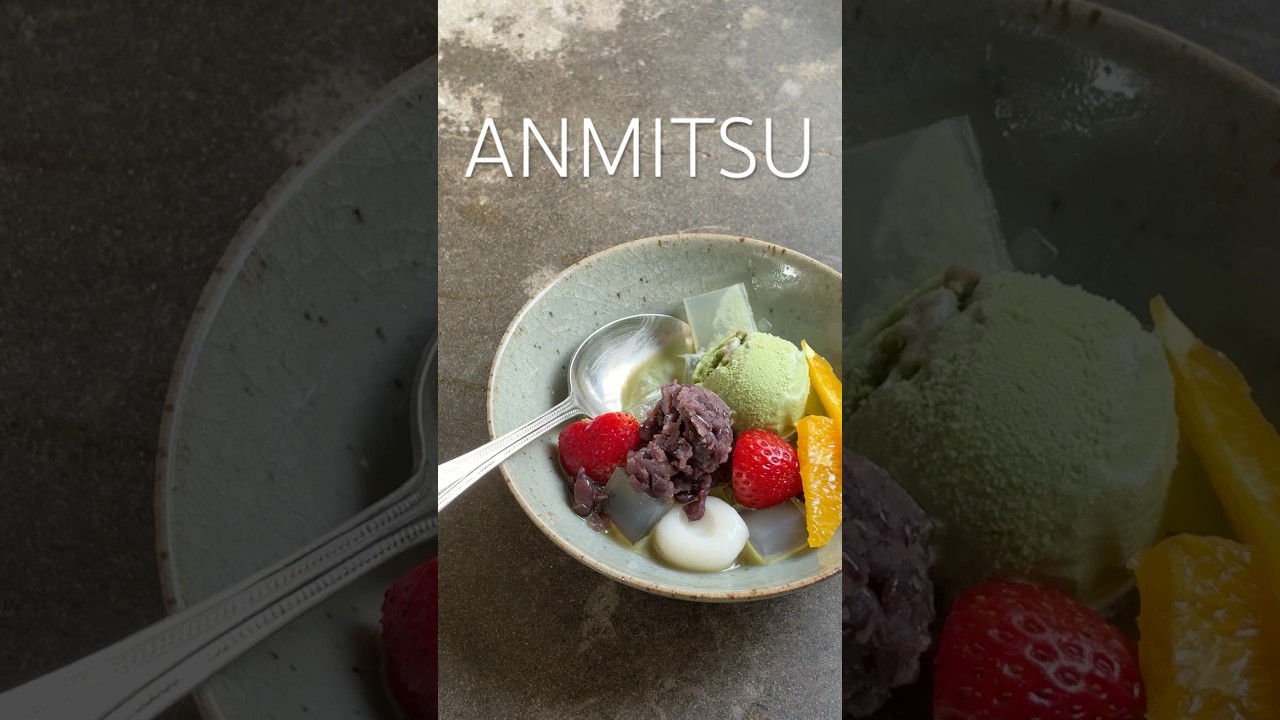 kanten jelly dessert #anmitsu