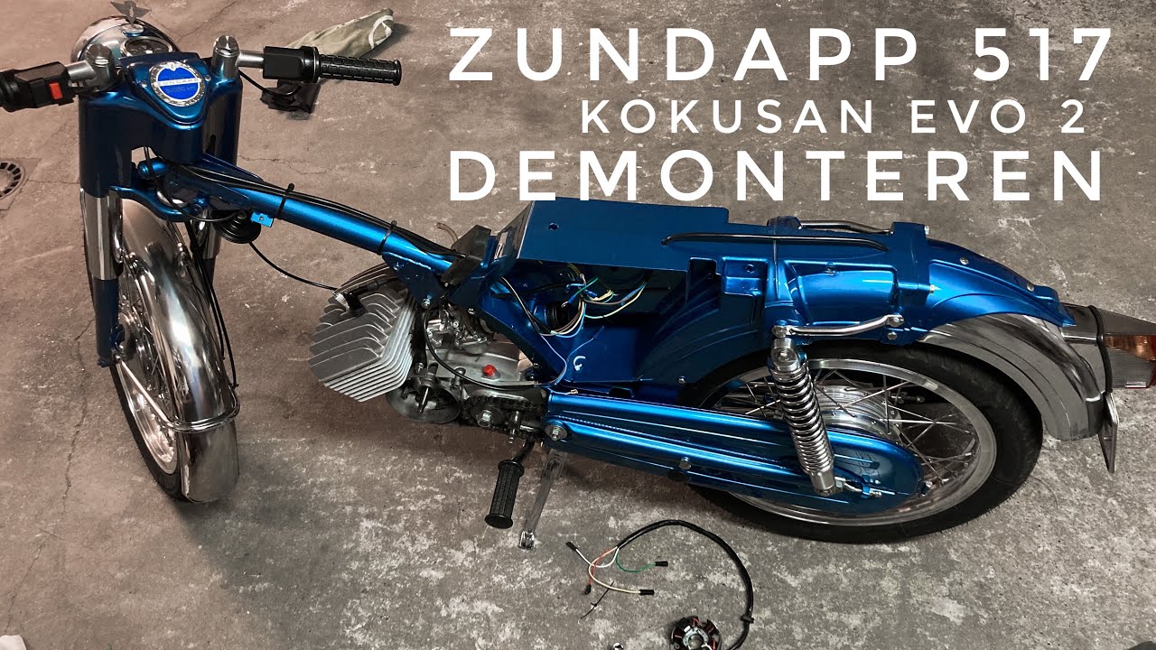 Sleutelen | Zundapp ontsteking demonteren
