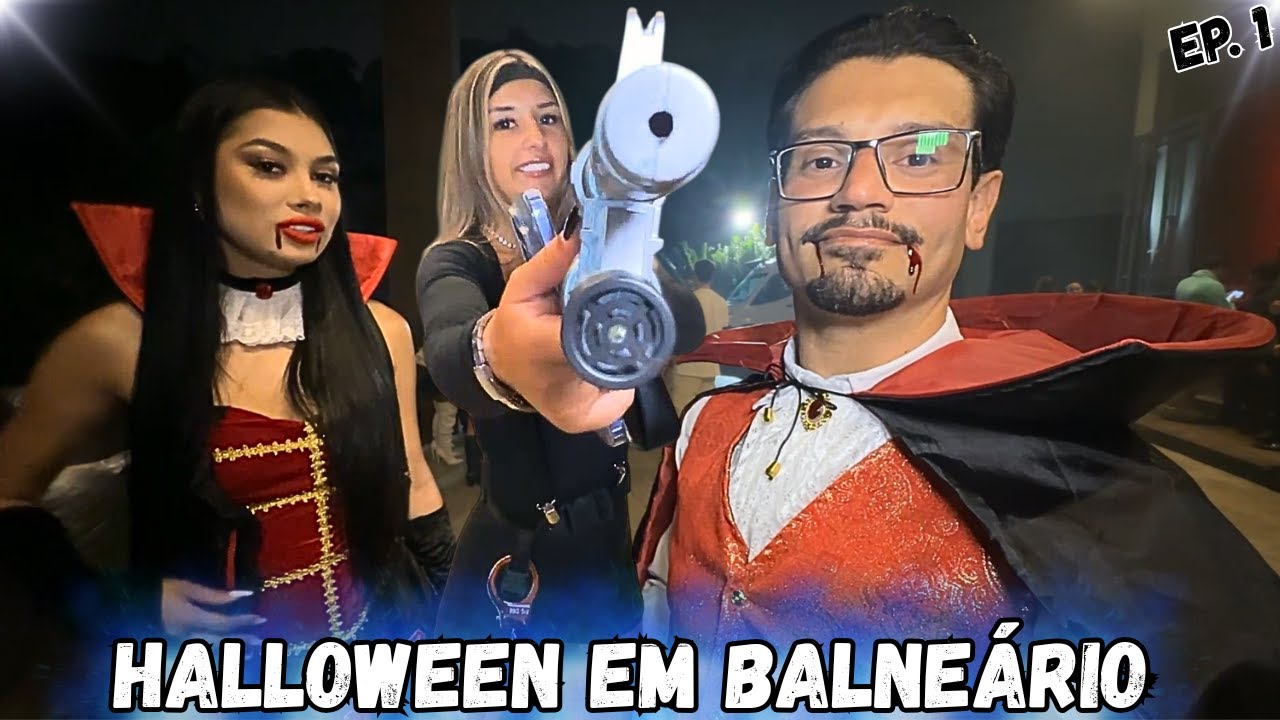 CONDE DRÁCULA TÁ NA PISTA - FESTA DE HALLOWEEN | IRL Mansão Maromba | Ep.1
