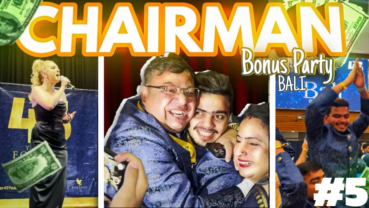 Chairman Bonus Party in Bali, Itna sara paisa😳, FLP Forever Living Products / Manik Aggarwal