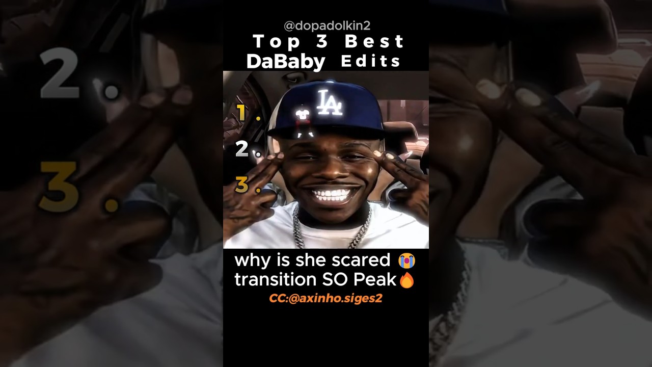 Ranking the Best DaBaby Edits