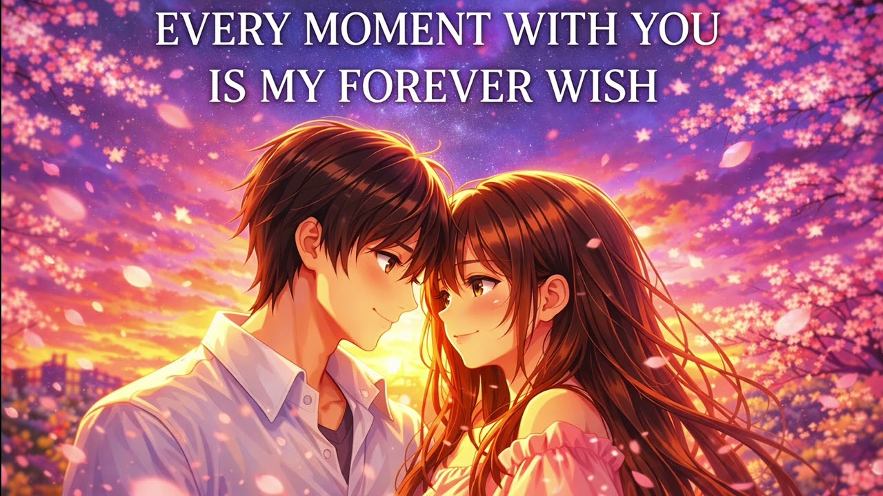 Every Moment With You💖|My Forever Wish | HeartTouching Romantic LoveSong|Anime #LoveSong