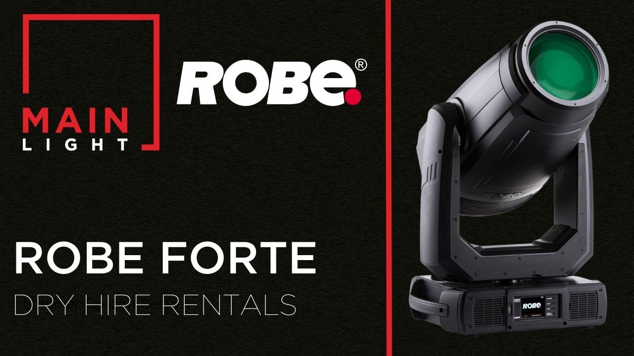 Product Demo: Robe Forte