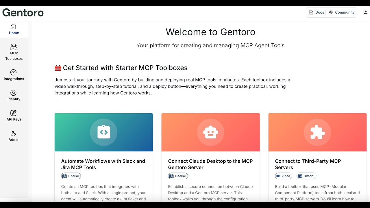 Introduction to Gentoro: Product Walkthrough | Gentoro Demo