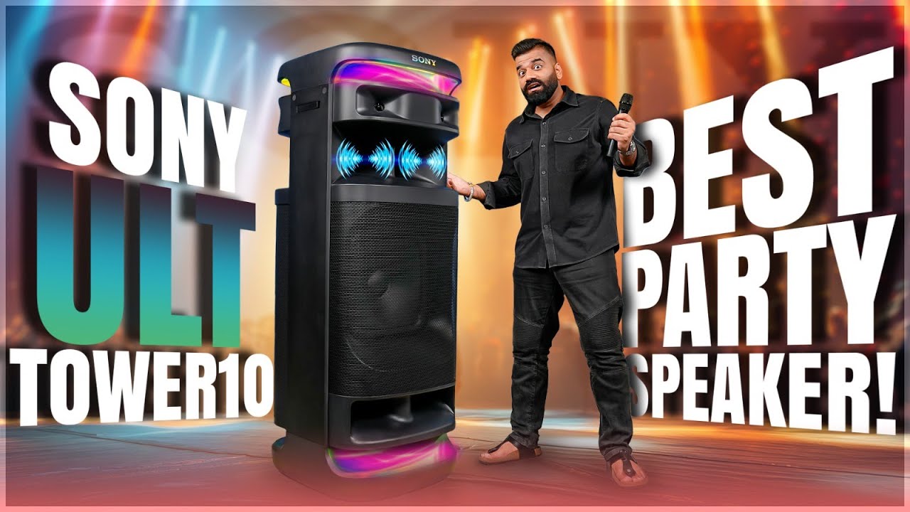 Sony ULT Tower 10 Unboxing & First Look - Ultimate Party Speaker🔥🔥🔥