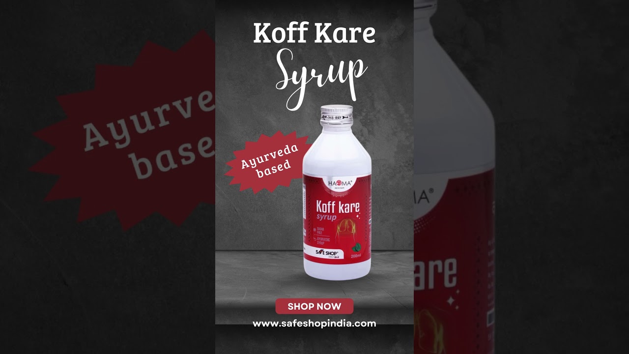 Comfort & Relief Cough Care Syrup || SAFESHOP | SAFE SHOP INDIA