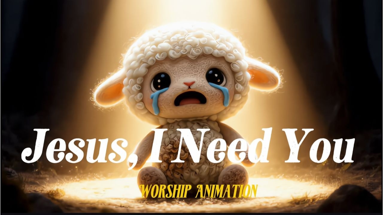 Jesus, I Need You  | Christian Animation Video | Worship Animation