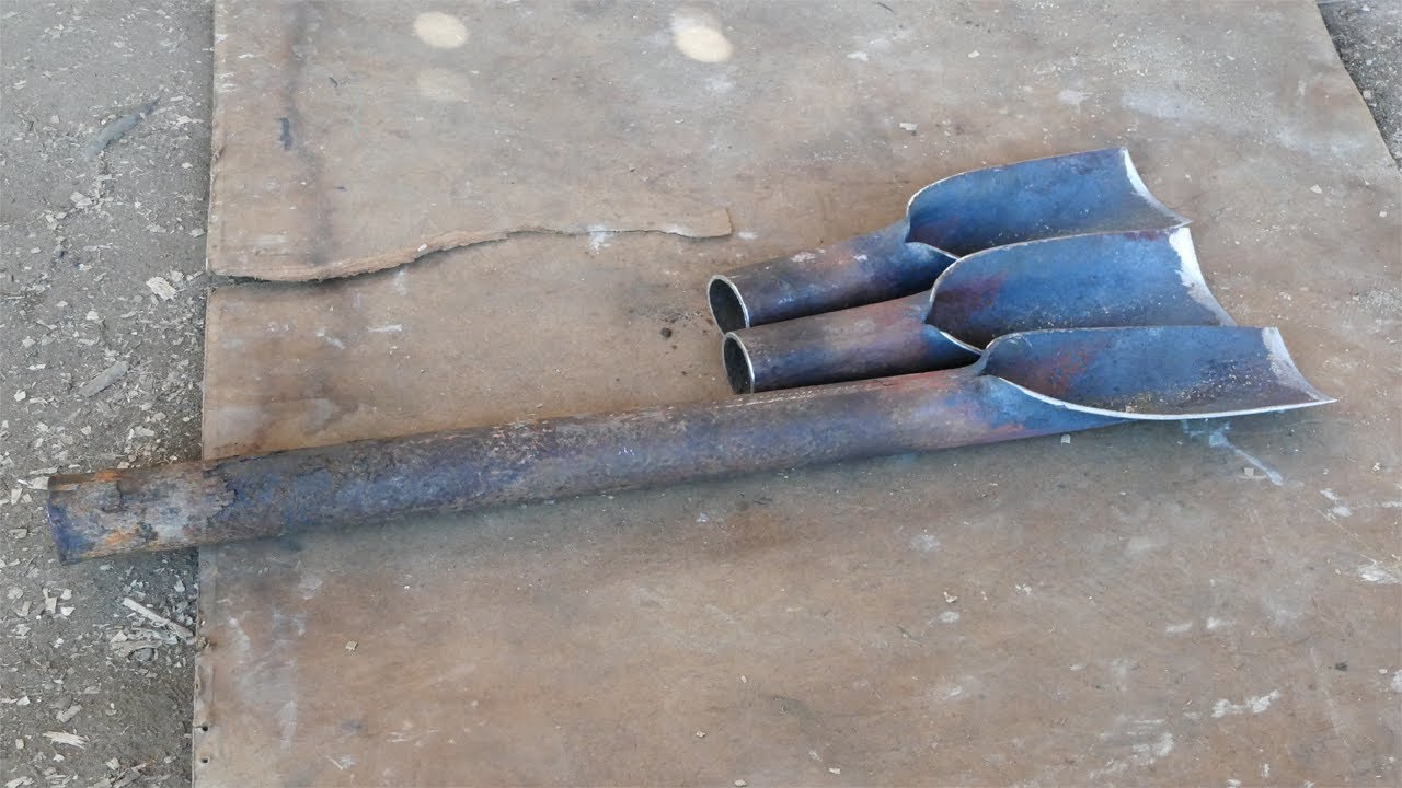 Easy Way To Make A Hoe From Tube Which Is Good ForYour Gardening Hobby