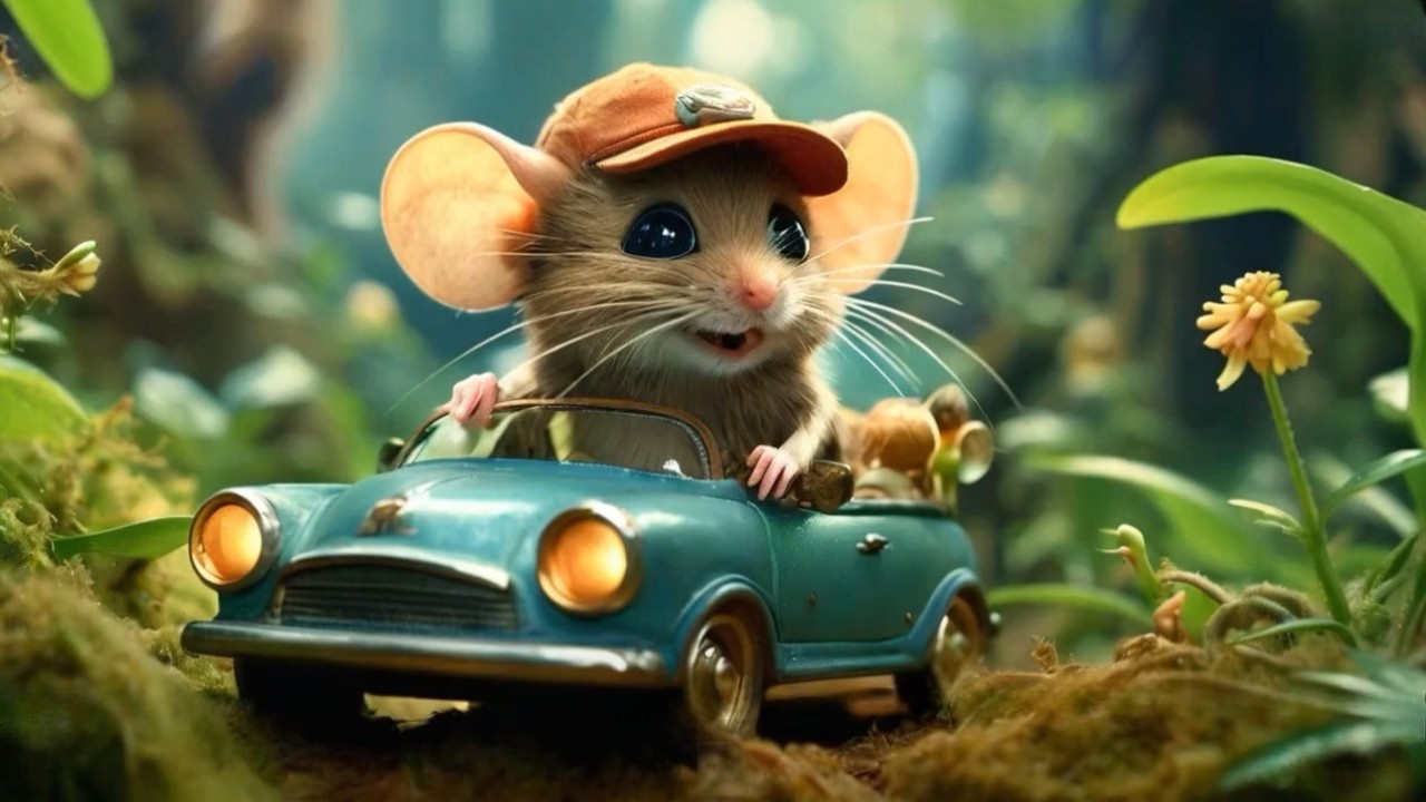 A Little Mouse Family Life 🐭✨